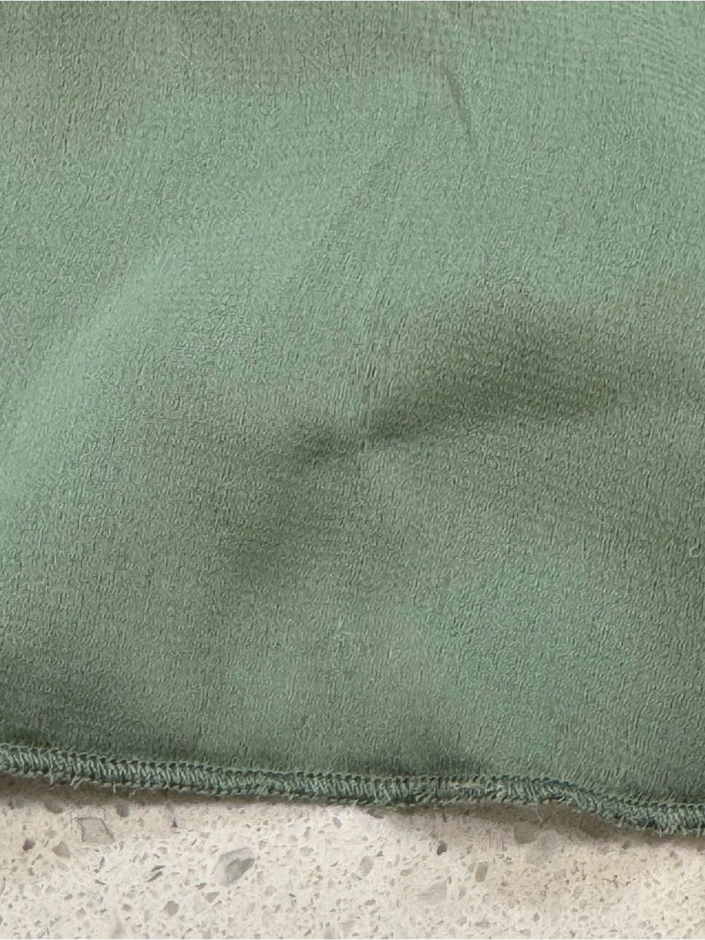 Altar'd State Sage Green Spaghetti Strap Wrap Mini Dress - Picture 4 of 6